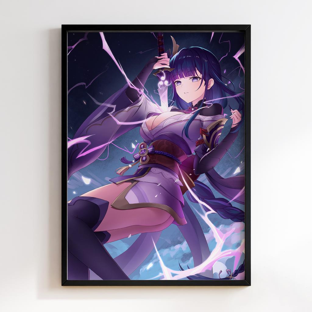 Постер Геншин Імпакт Сьогун Райден (Genshin Impact Raiden Shogun) GRS81