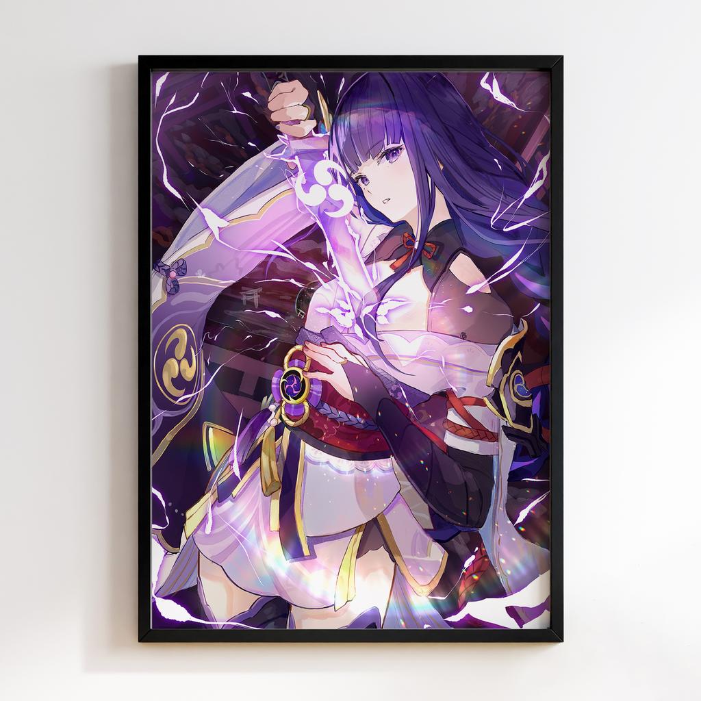 Постер Геншин Імпакт Сьогун Райден (Genshin Impact Raiden Shogun) GRS83