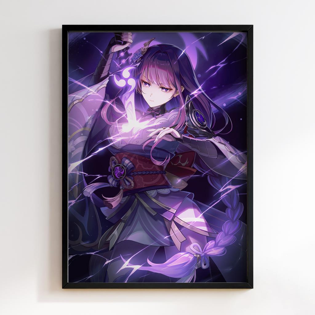 Постер Геншин Імпакт Сьогун Райден (Genshin Impact Raiden Shogun) GRS85