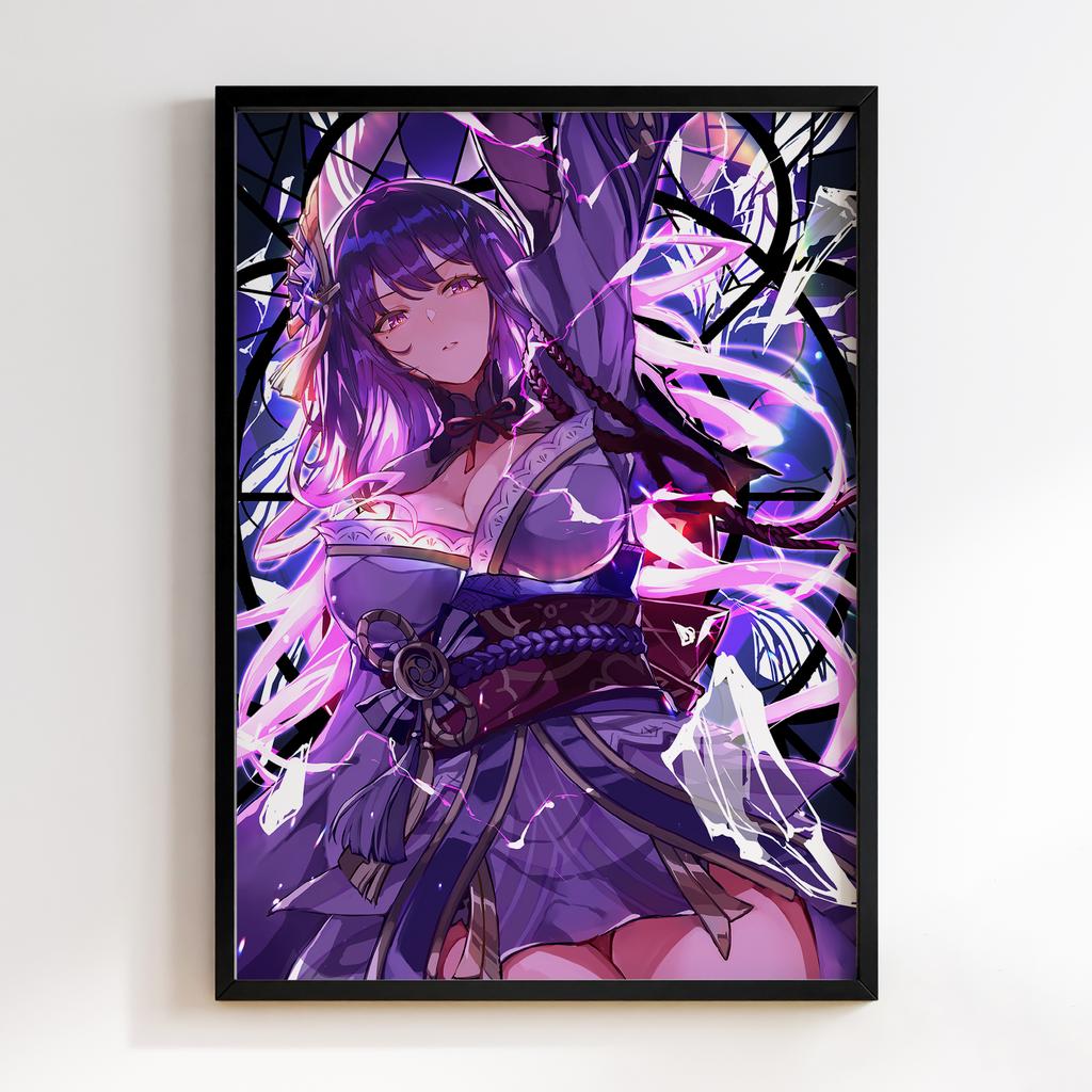 Постер Геншин Імпакт Сьогун Райден (Genshin Impact Raiden Shogun) GRS91