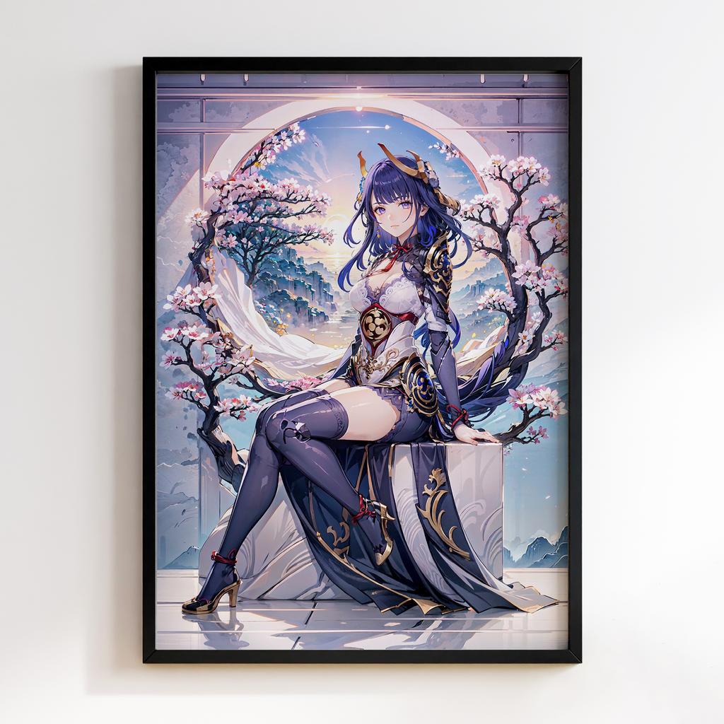 Постер Геншин Імпакт Сьогун Райден (Genshin Impact Raiden Shogun) GRS94