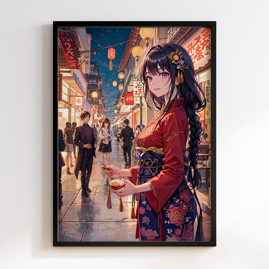 Постер Геншин Імпакт Сьогун Райден (Genshin Impact Raiden Shogun) GRS95