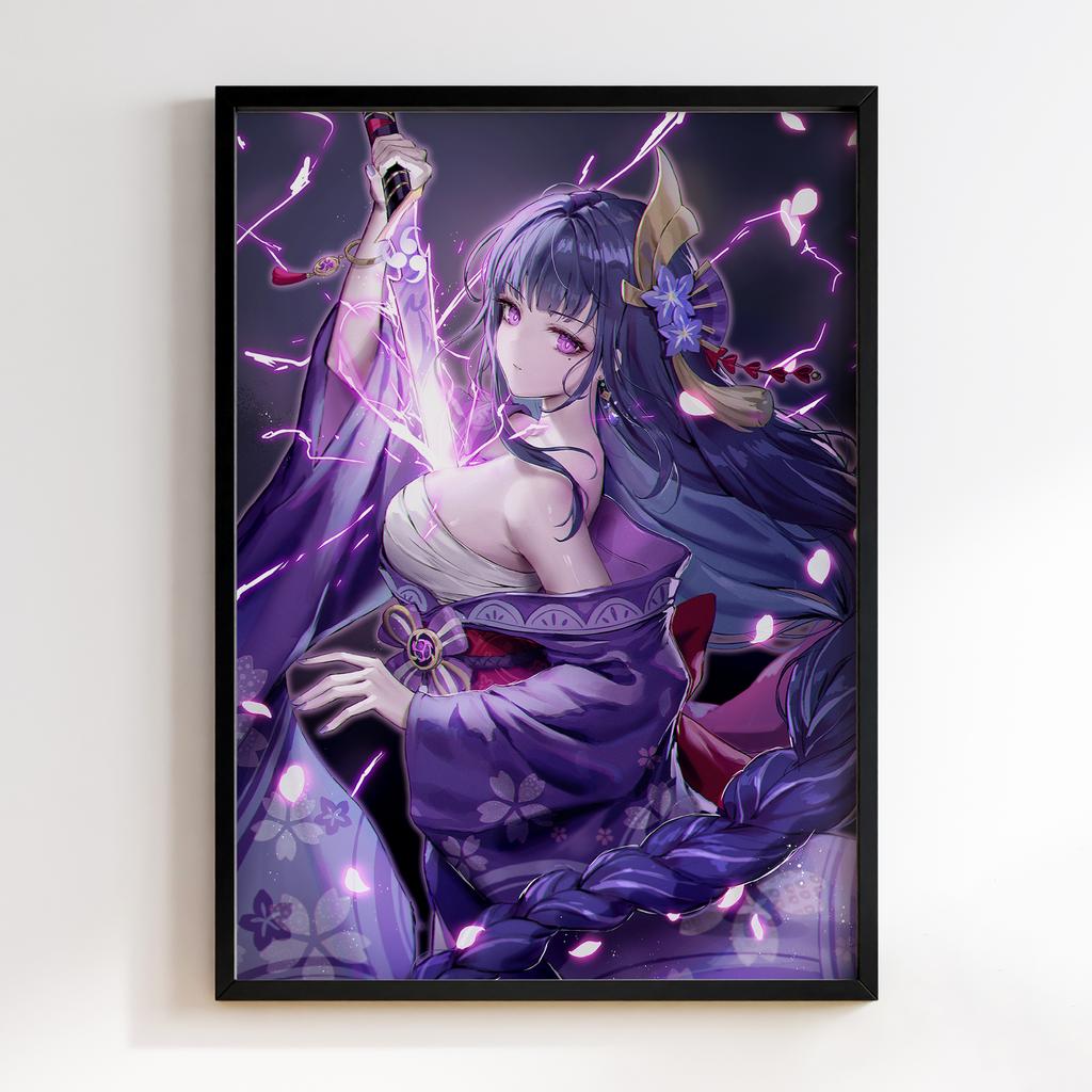 Постер Геншин Імпакт Сьогун Райден (Genshin Impact Raiden Shogun) GRS99