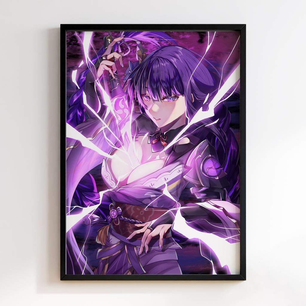 Постер Геншин Імпакт Сьогун Райден (Genshin Impact Raiden Shogun) GRS101