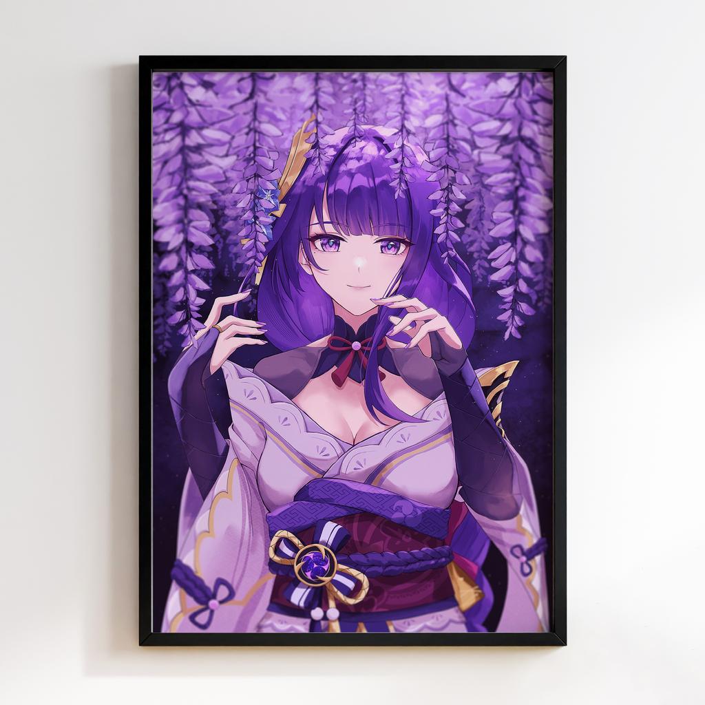 Постер Геншин Імпакт Сьогун Райден (Genshin Impact Raiden Shogun) GRS106