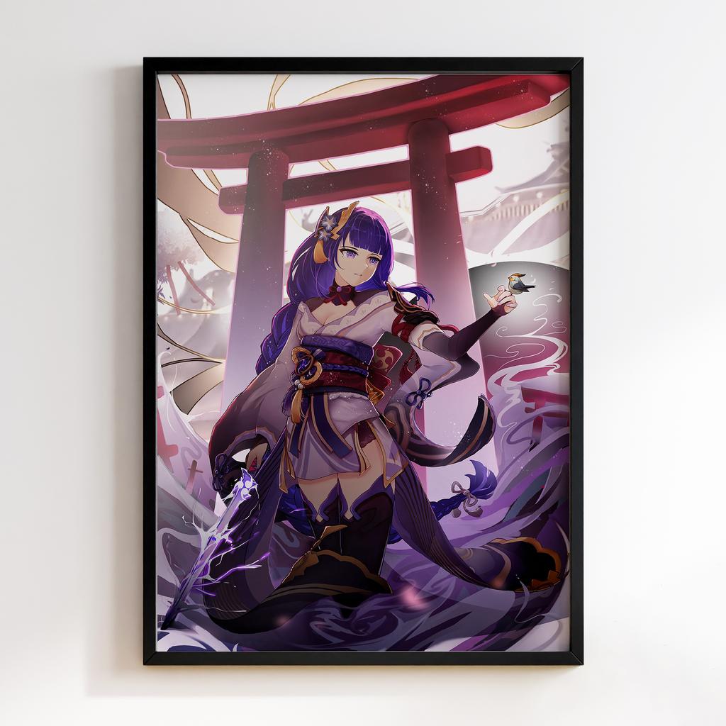 Постер Геншин Імпакт Сьогун Райден (Genshin Impact Raiden Shogun) GRS108