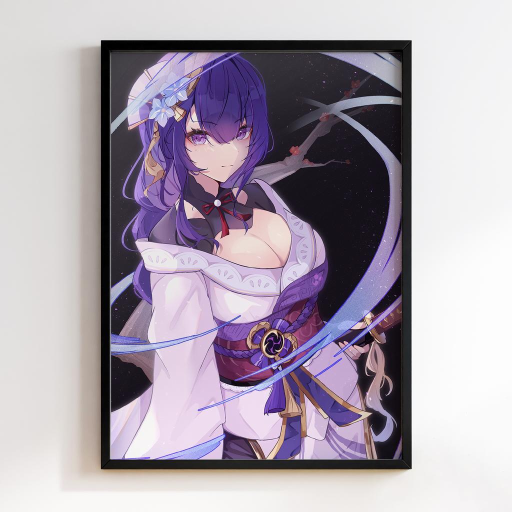 Постер Геншин Імпакт Сьогун Райден (Genshin Impact Raiden Shogun) GRS110