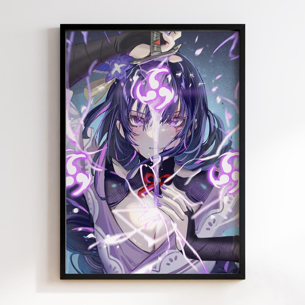 Постер Геншин Імпакт Сьогун Райден (Genshin Impact Raiden Shogun) GRS111