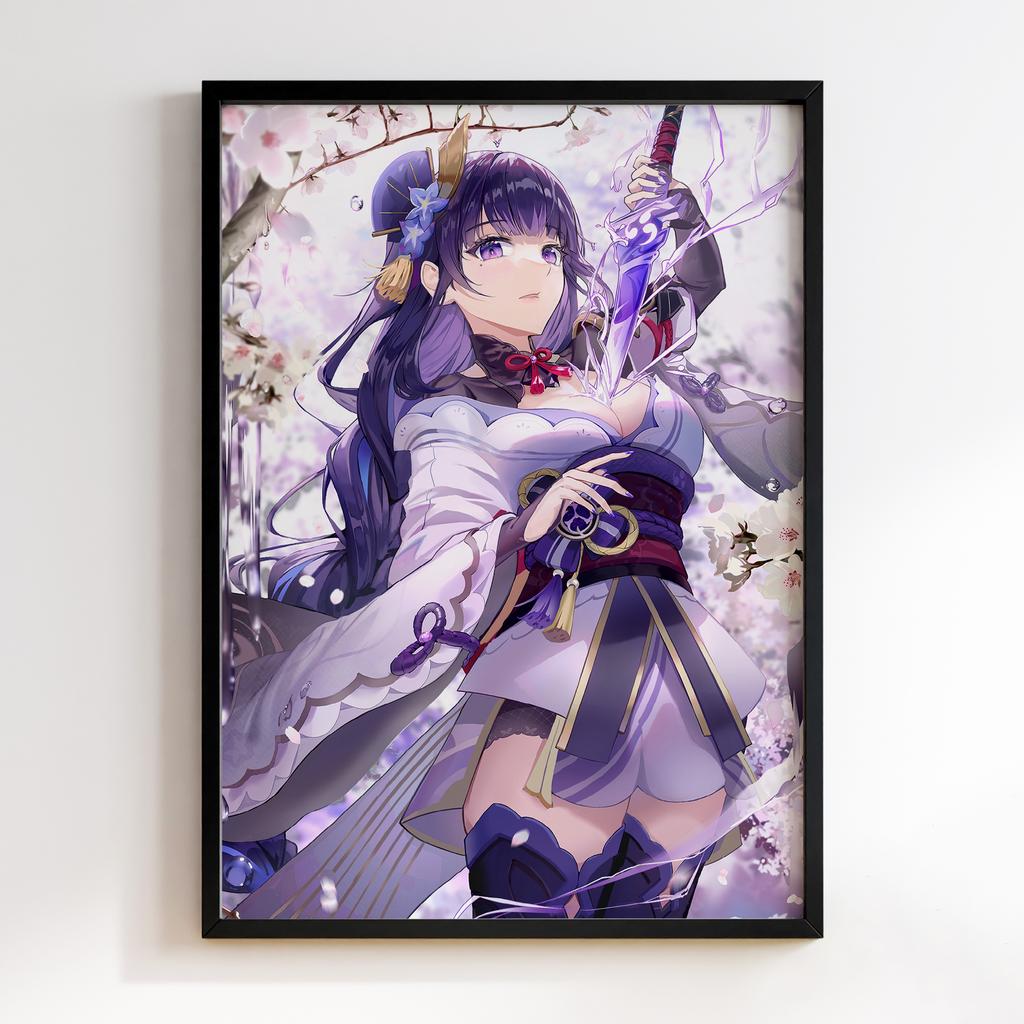 Постер Геншин Імпакт Сьогун Райден (Genshin Impact Raiden Shogun) GRS113