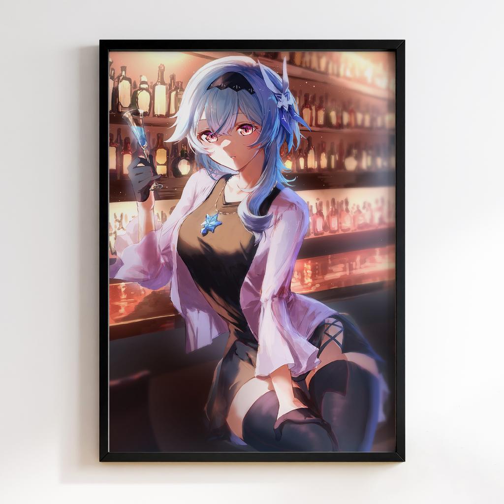 Постер Геншин Імпакт Еола Лоуренс (Genshin Impact Eula Lawrence)​ EWE11