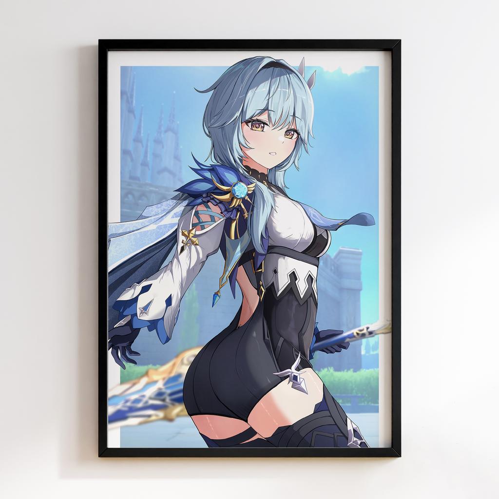 Постер Геншин Імпакт Еола Лоуренс (Genshin Impact Eula Lawrence)​ EWE17