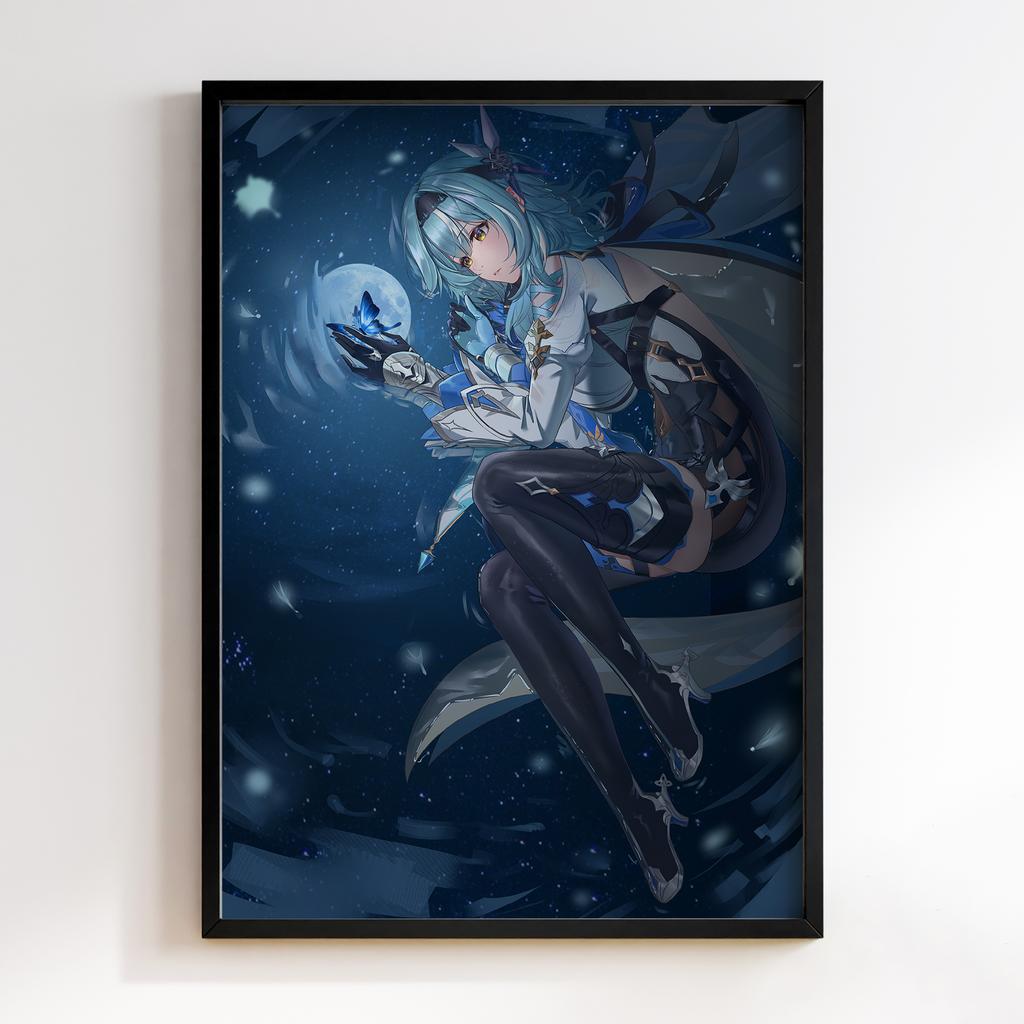 Постер Геншин Імпакт Еола Лоуренс (Genshin Impact Eula Lawrence)​ EWE18