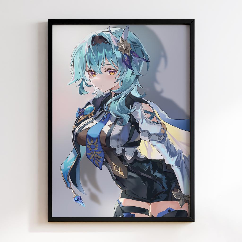 Постер Геншин Імпакт Еола Лоуренс (Genshin Impact Eula Lawrence)​ EWE23