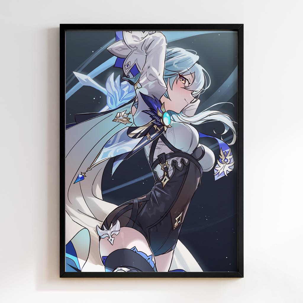 Постер Геншин Імпакт Еола Лоуренс (Genshin Impact Eula Lawrence)​ EWE288