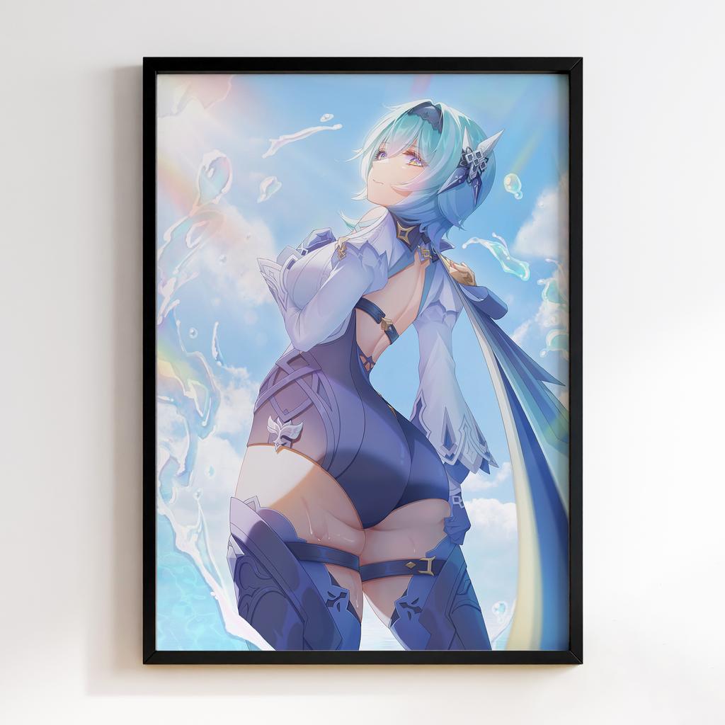 Постер Геншин Імпакт Еола Лоуренс (Genshin Impact Eula Lawrence)​ EWE30