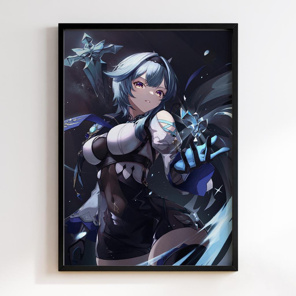 Постер Геншин Імпакт Еола Лоуренс (Genshin Impact Eula Lawrence)​ EWE31