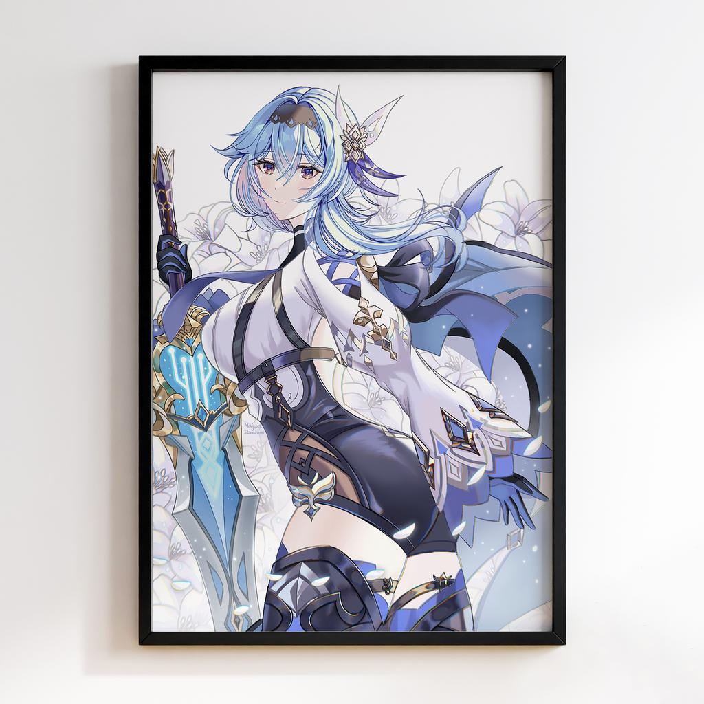 Постер Геншин Імпакт Еола Лоуренс (Genshin Impact Eula Lawrence)​ EWE32