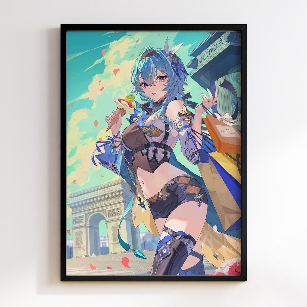 Постер Геншин Імпакт Еола Лоуренс (Genshin Impact Eula Lawrence)​ EWE33