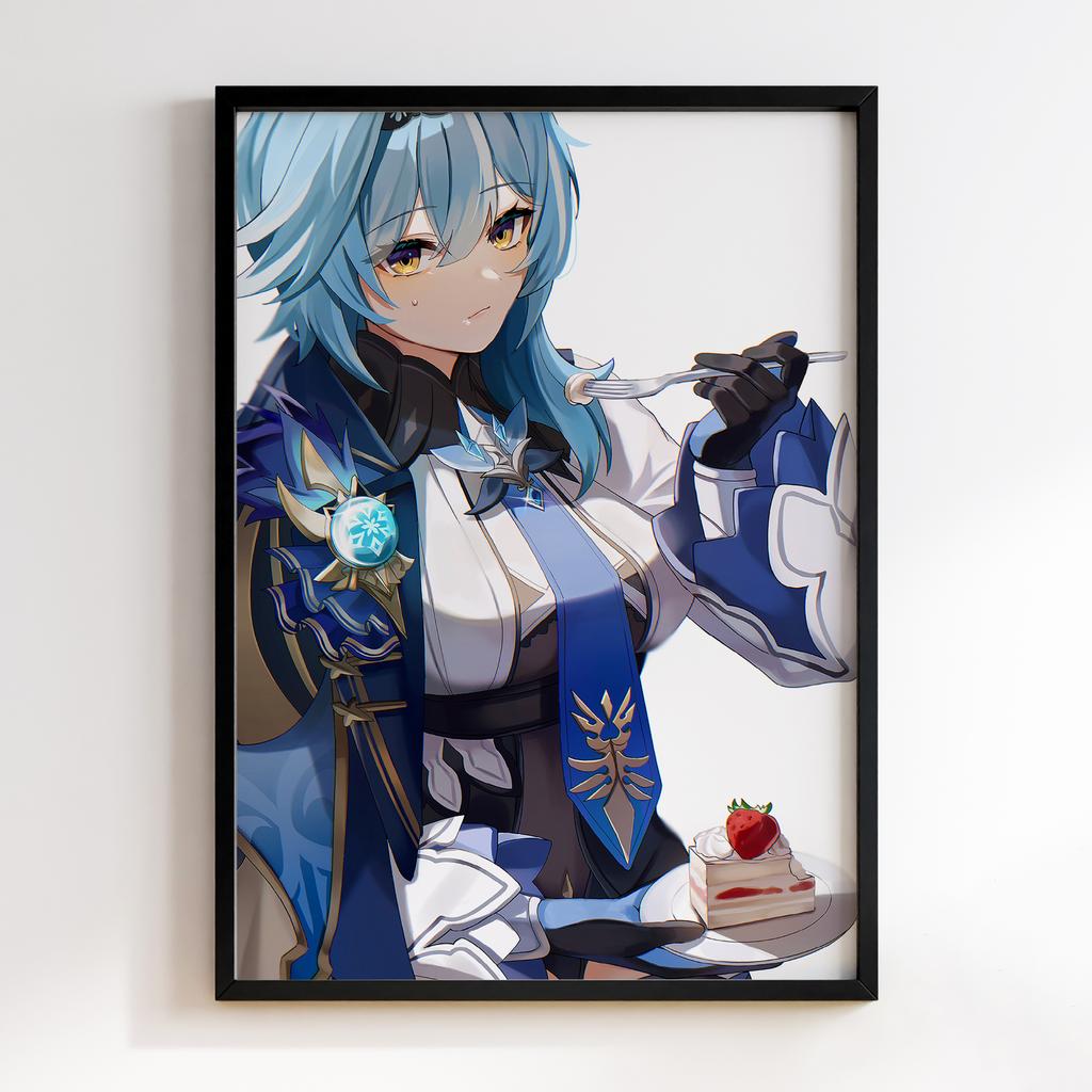 Постер Геншин Імпакт Еола Лоуренс (Genshin Impact Eula Lawrence)​ EWE40