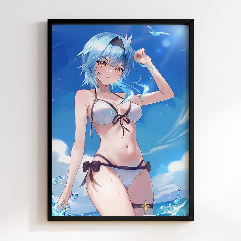 Постер Геншин Імпакт Еола Лоуренс (Genshin Impact Eula Lawrence)​ EWE43