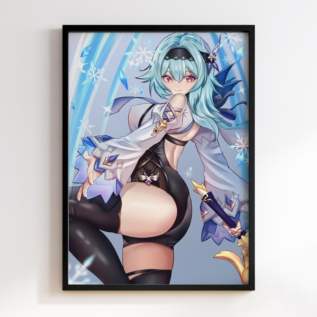 Постер Геншин Імпакт Еола Лоуренс (Genshin Impact Eula Lawrence)​ EWE45