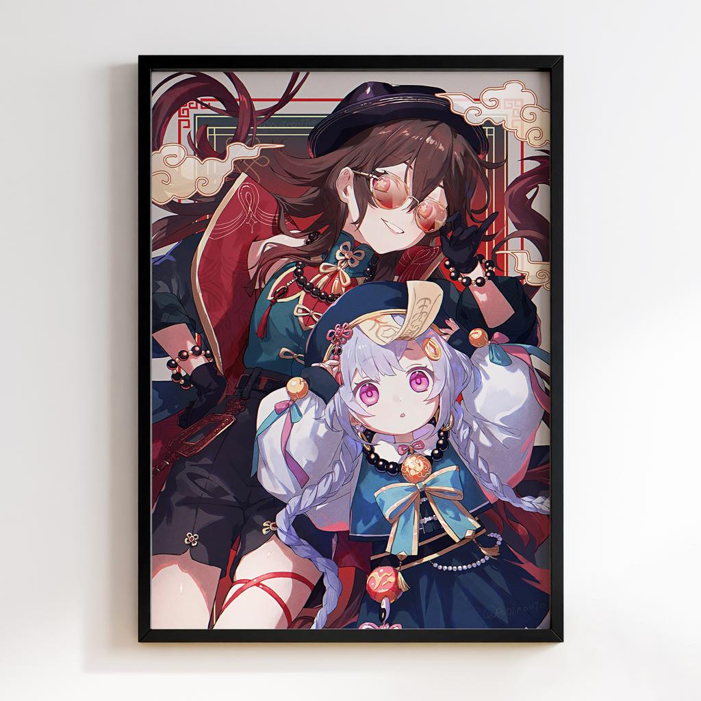 Постер Геншин Імпакт Ху Тао (Genshin Impact Hu Tao)​ HYT01