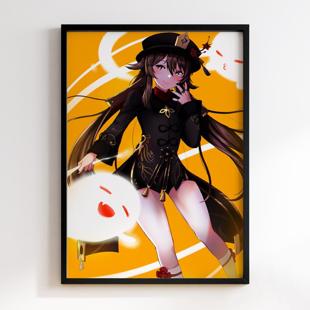 Постер Геншин Імпакт Ху Тао (Genshin Impact Hu Tao)​ HYT04