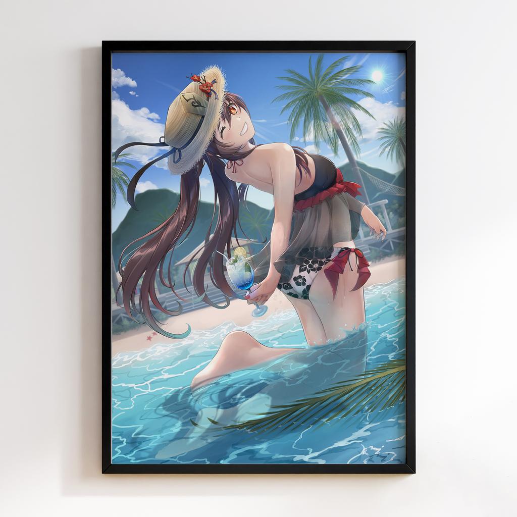 Постер Геншин Імпакт Ху Тао (Genshin Impact Hu Tao)​ HYT06