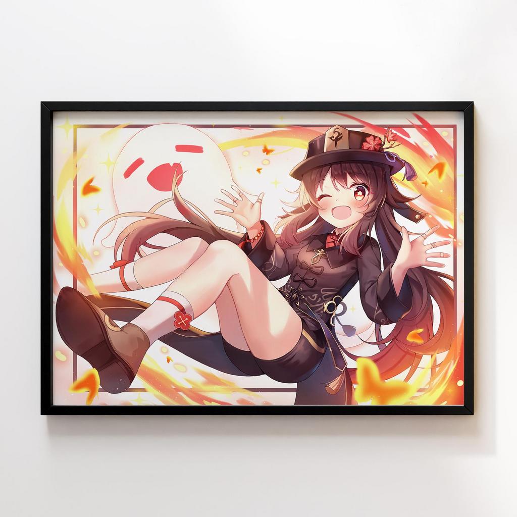 Постер Геншин Імпакт Ху Тао (Genshin Impact Hu Tao)​ HYT07