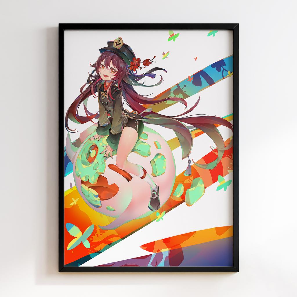 Постер Геншин Імпакт Ху Тао (Genshin Impact Hu Tao)​ HYT09