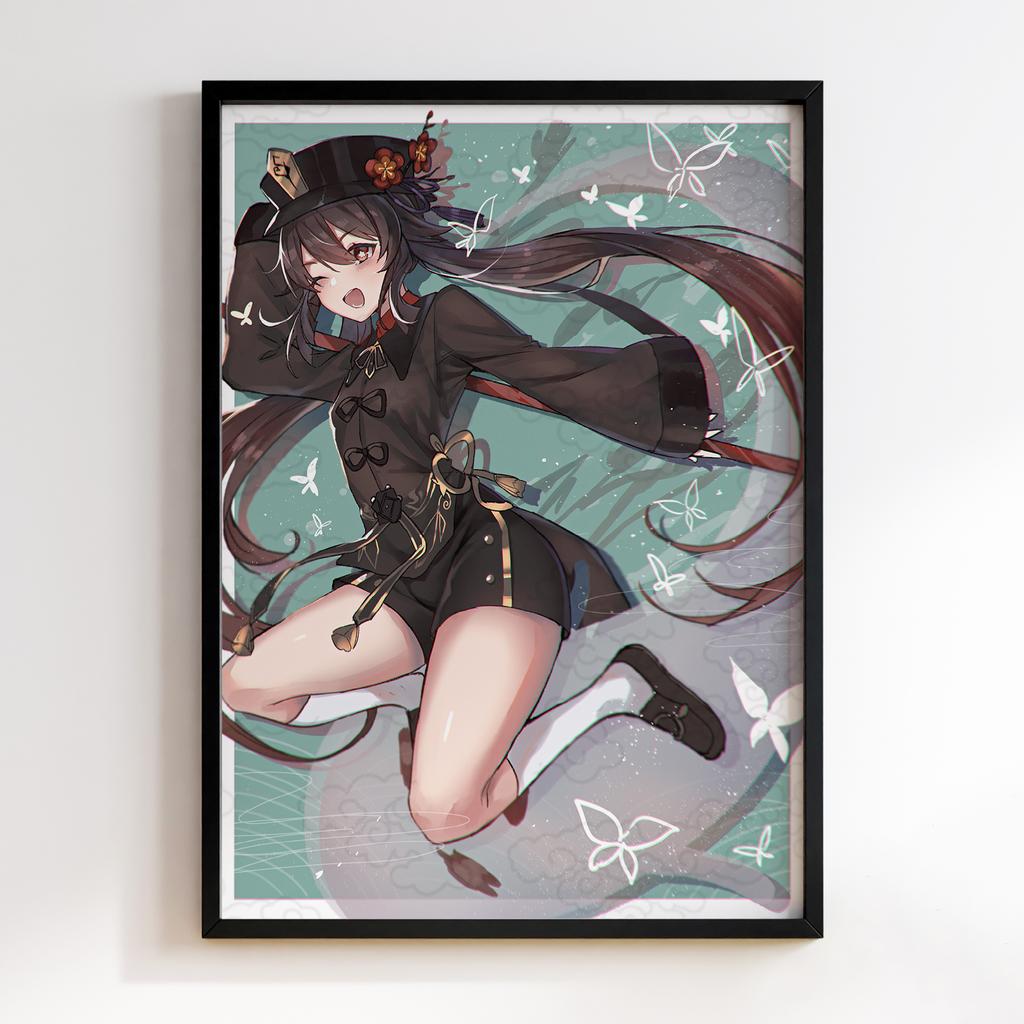 Постер Геншин Імпакт Ху Тао (Genshin Impact Hu Tao)​ HYT10