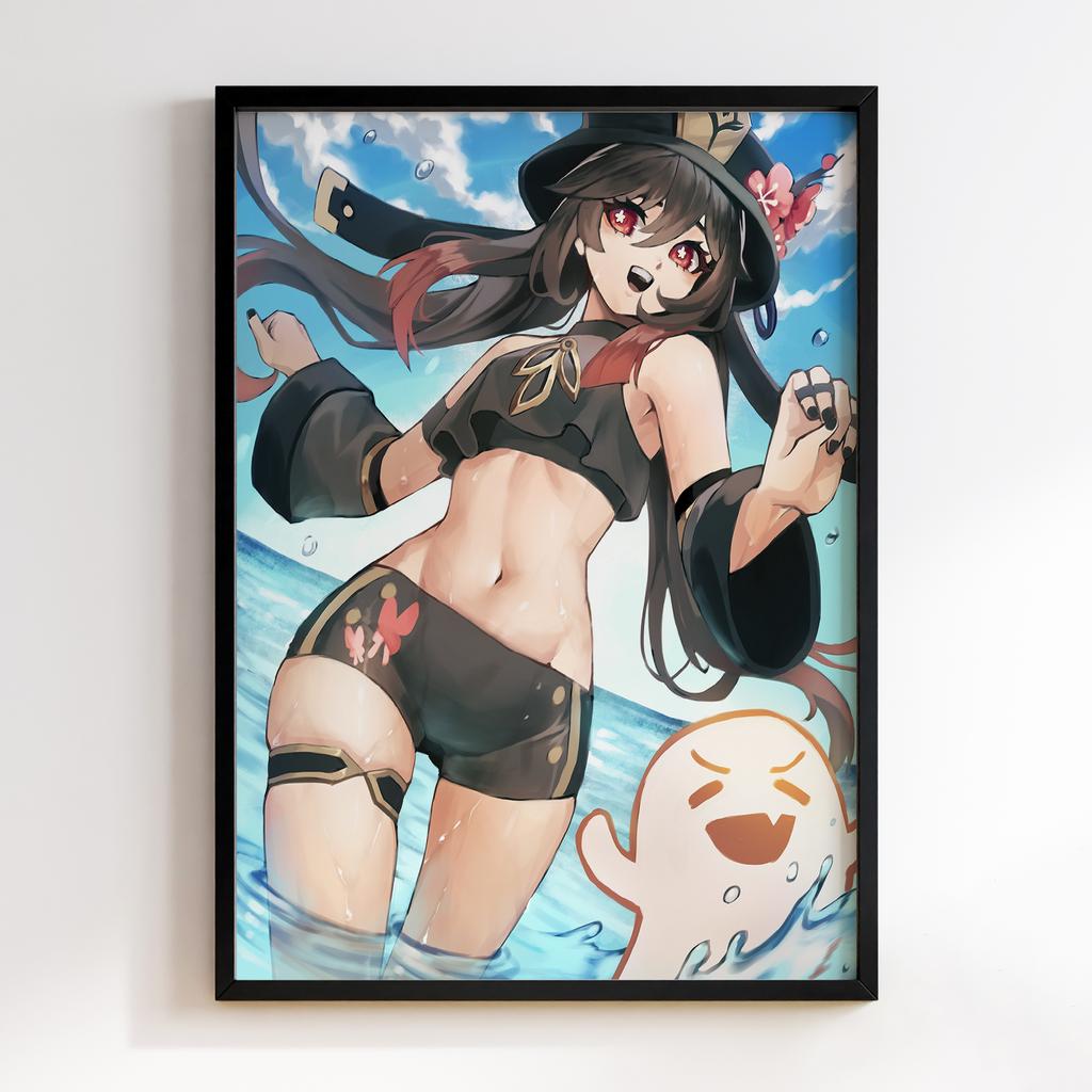 Постер Геншин Імпакт Ху Тао (Genshin Impact Hu Tao)​ HYT11