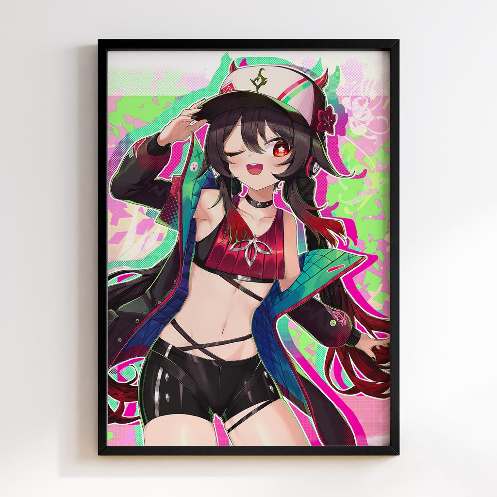 Постер Геншин Імпакт Ху Тао (Genshin Impact Hu Tao)​ HYT12