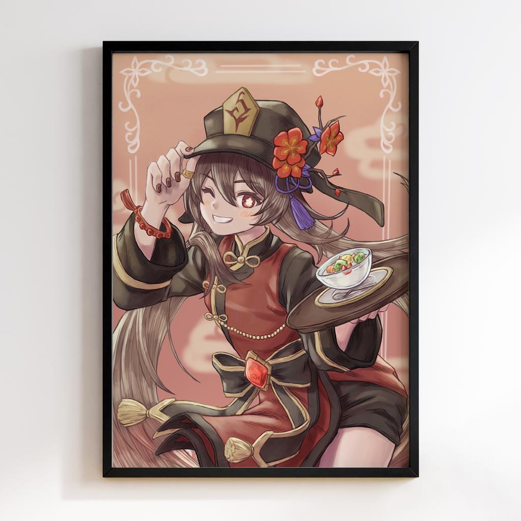 Постер Геншин Імпакт Ху Тао (Genshin Impact Hu Tao)​ HYT13