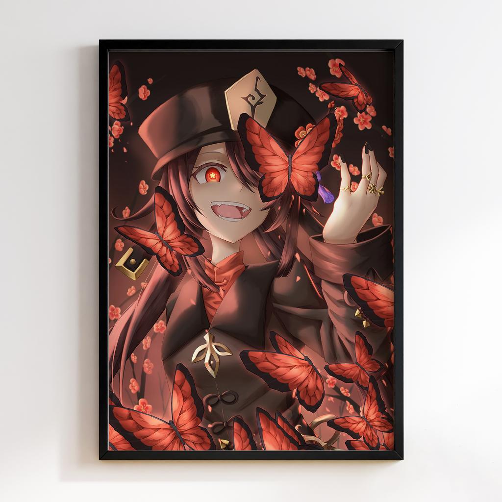 Постер Геншин Імпакт Ху Тао (Genshin Impact Hu Tao)​ HYT14