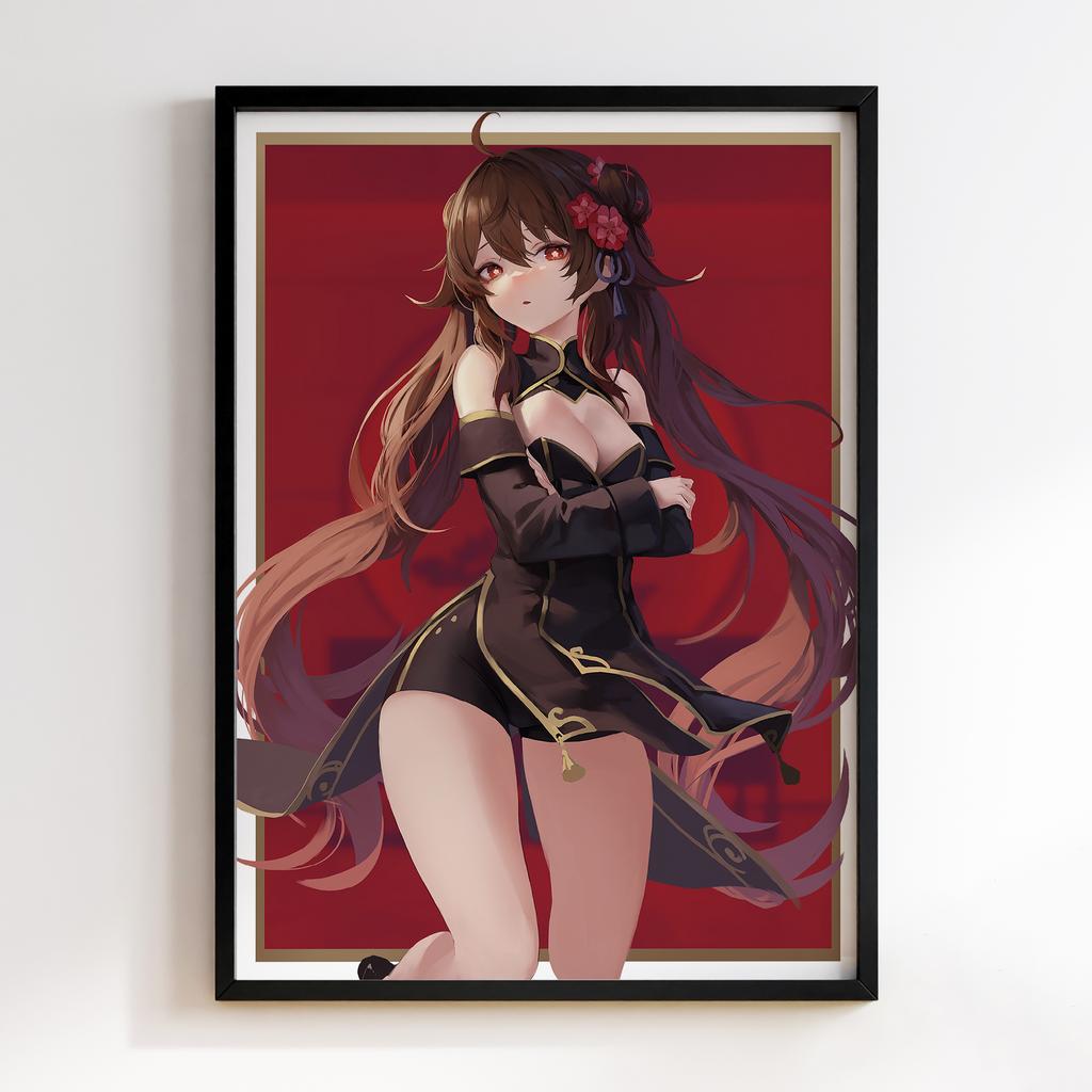 Постер Геншин Імпакт Ху Тао (Genshin Impact Hu Tao)​ HYT36