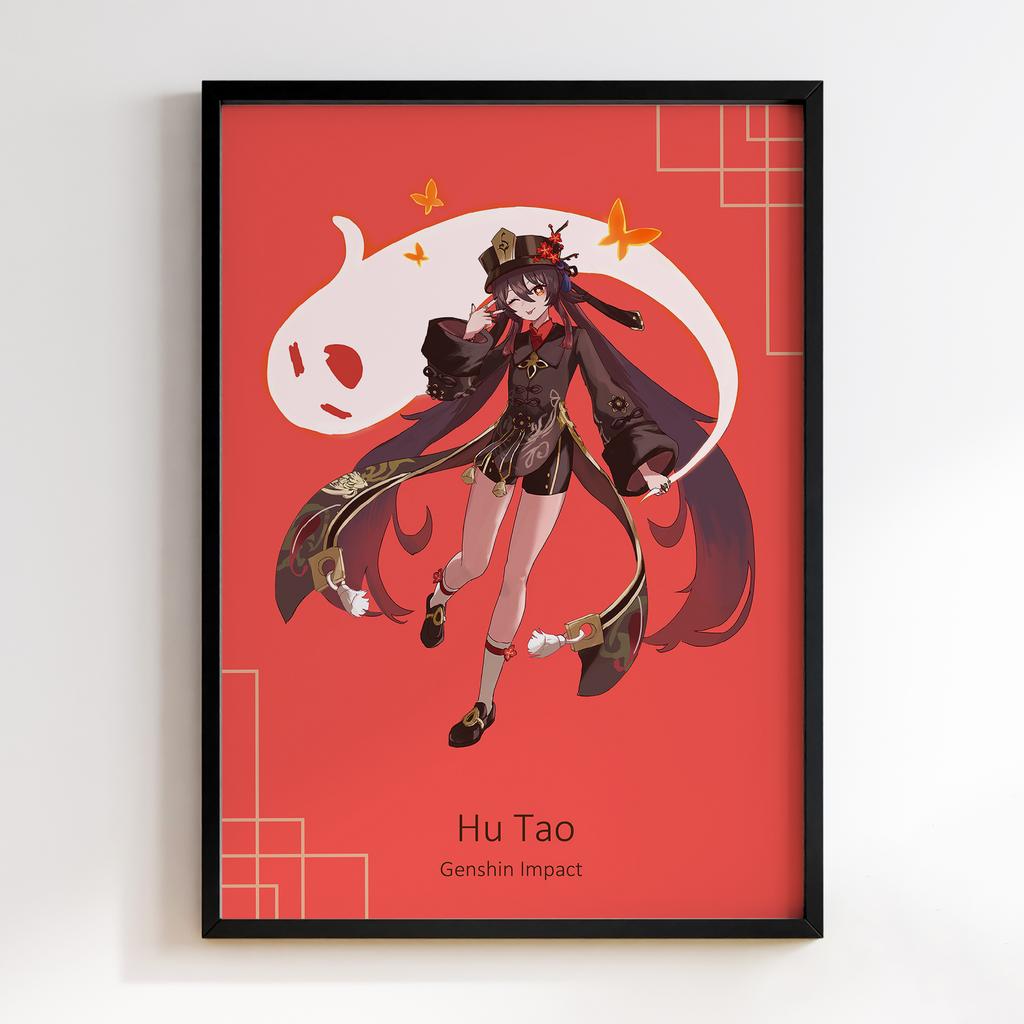 Постер Геншин Імпакт Ху Тао (Genshin Impact Hu Tao)​ HYT41