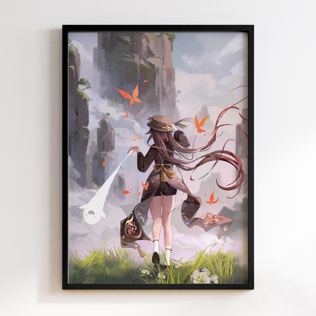 Постер Геншин Імпакт Ху Тао (Genshin Impact Hu Tao)​ HYT43