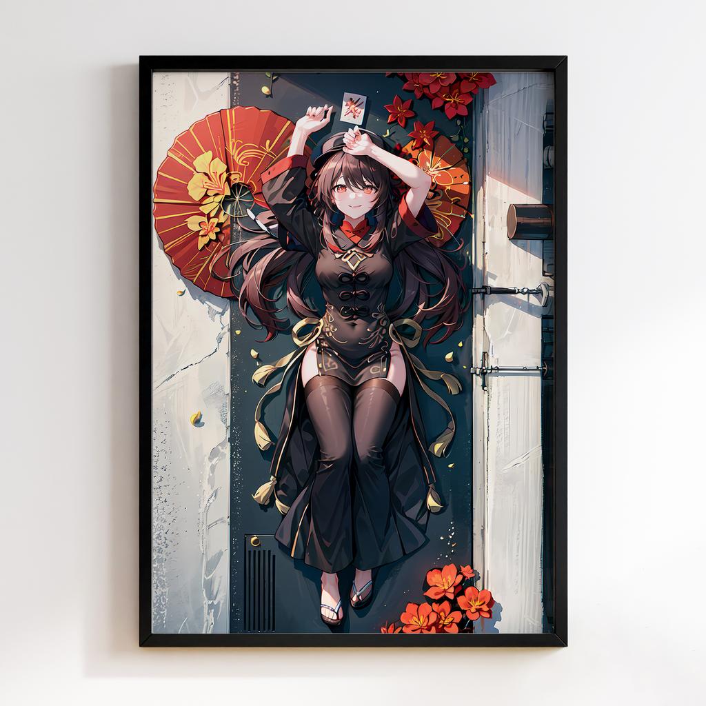 Постер Геншин Імпакт Ху Тао (Genshin Impact Hu Tao)​ HYT52