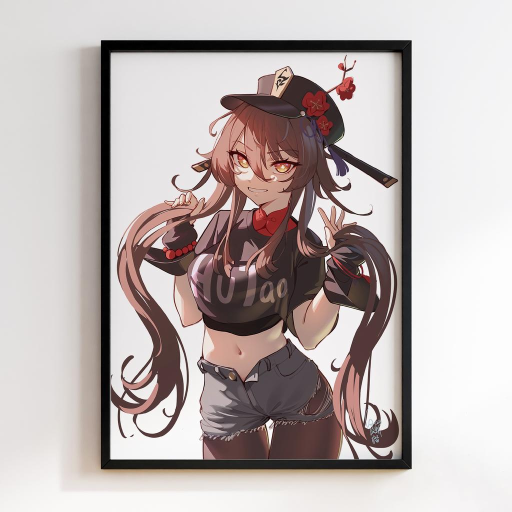 Постер Геншин Імпакт Ху Тао (Genshin Impact Hu Tao)​ HYT54