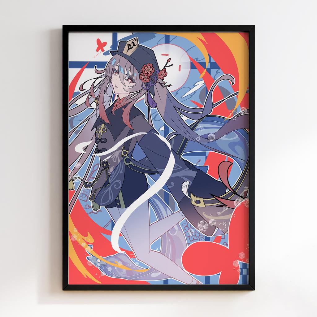 Постер Геншин Імпакт Ху Тао (Genshin Impact Hu Tao)​ HYT59