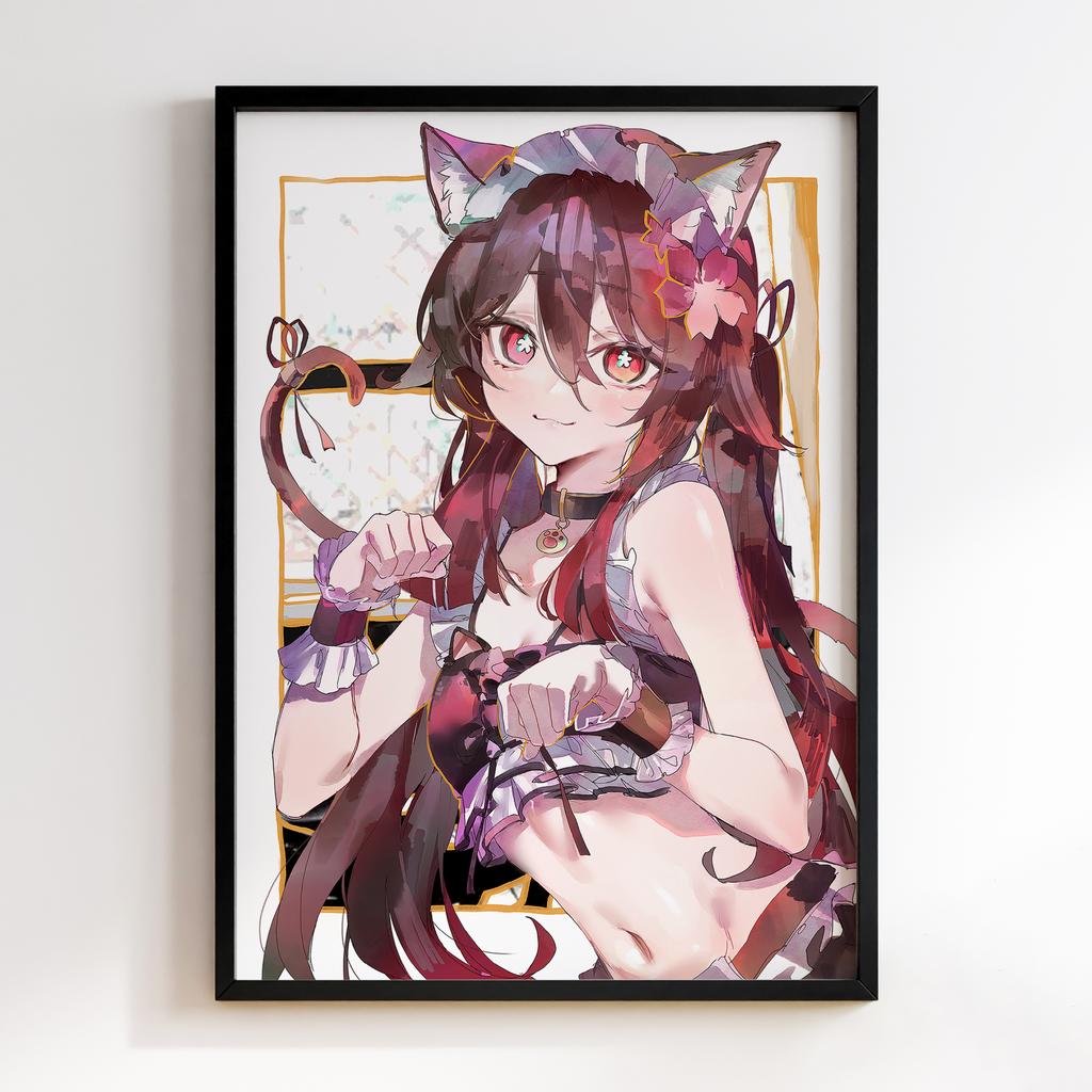 Постер Геншин Імпакт Ху Тао (Genshin Impact Hu Tao)​ HYT65