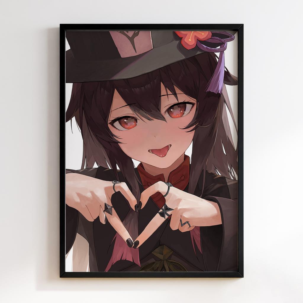 Постер Геншин Імпакт Ху Тао (Genshin Impact Hu Tao)​ HYT79