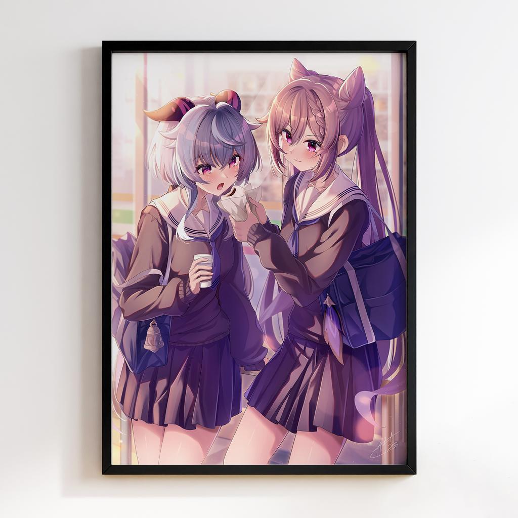 Постер Ке Цин Геншин Імпакт(Genshin Impact Keqing)​ GIK05