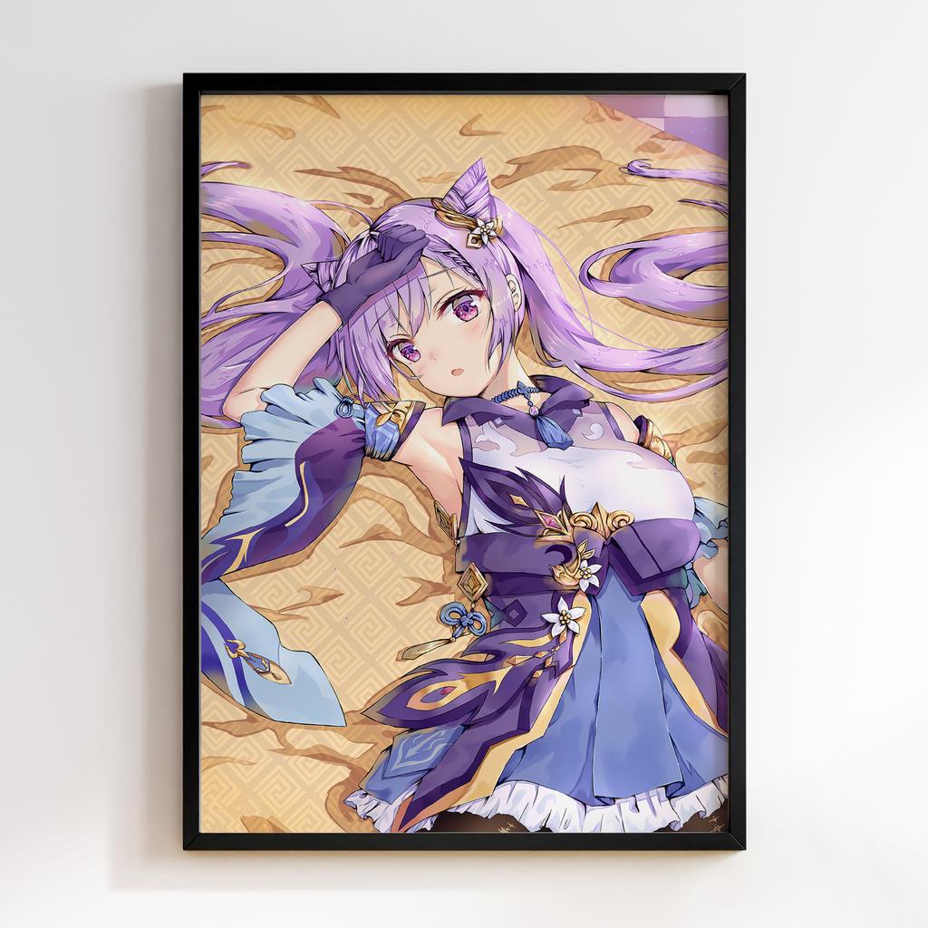 Постер Ке Цин Геншин Імпакт(Genshin Impact Keqing)​ GIK06