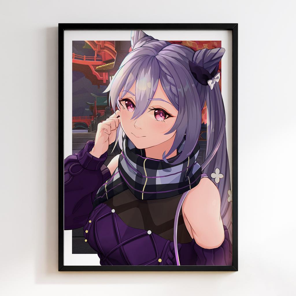 Постер Ке Цин Геншин Імпакт(Genshin Impact Keqing)​ GIK09