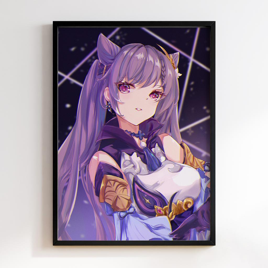 Постер Ке Цин Геншин Імпакт(Genshin Impact Keqing)​ GIK12