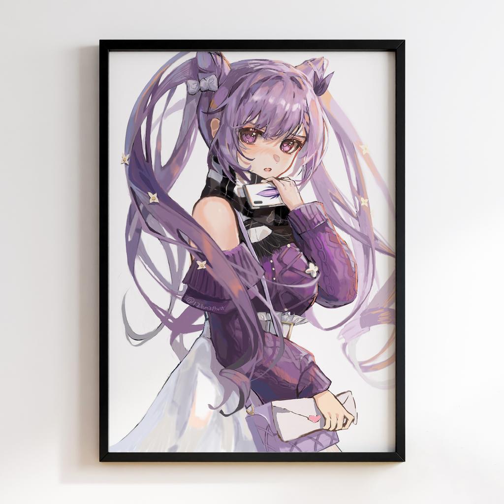 Постер Ке Цин Геншин Імпакт(Genshin Impact Keqing)​ GIK13