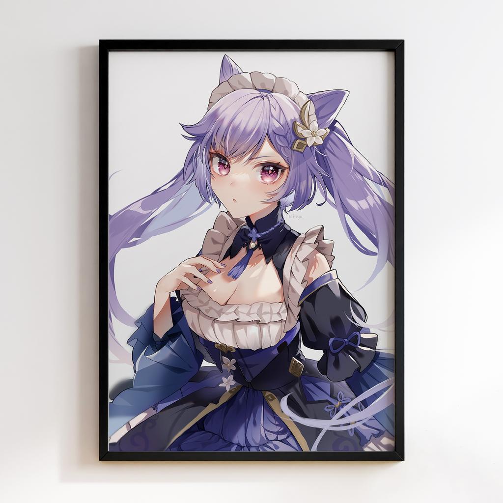 Постер Ке Цин Геншин Імпакт(Genshin Impact Keqing)​ GIK14