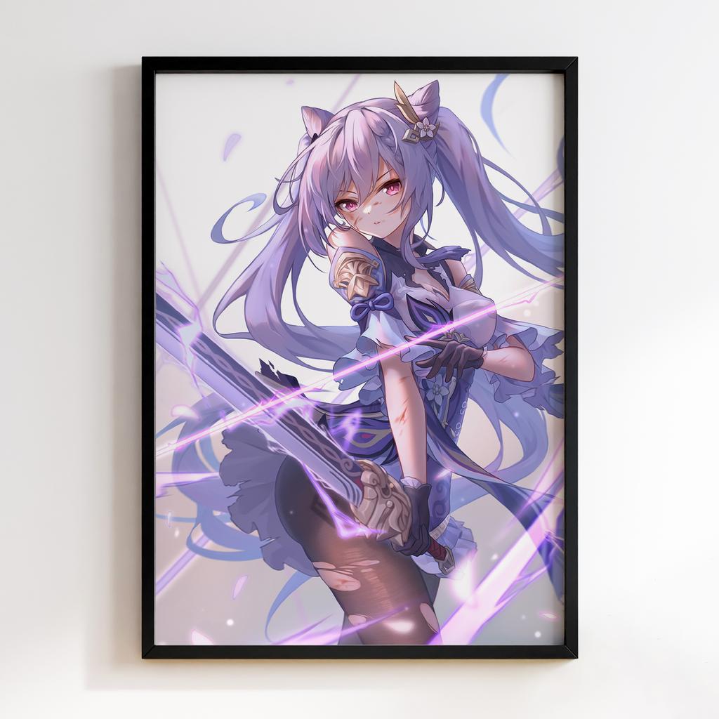 Постер Ке Цин Геншин Імпакт(Genshin Impact Keqing)​ GIK15